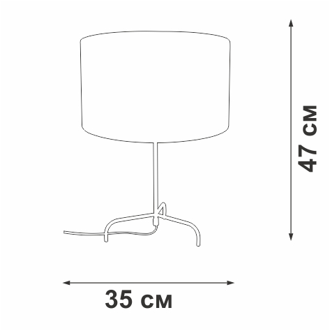 Настольная лампа Vitaluce V29920-1/1L