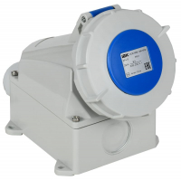 Розетка стационарная ССИ-1232 32А-6ч 220В 2P+PE IP67 IEK PSR11-032-3-0-67