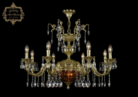 Подвесная люстра Art Classic 31.29.8.CK250SP.250GL.G.Sp.Amber.1B