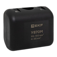 Сжим ответвительный У-870М (95-150/16-50кв.мм) (орех) StreamLine EKF y870m