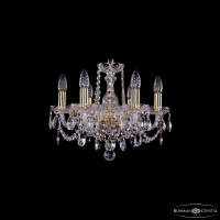 Подвесная люстра Bohemia Ivele Crystal 1402/6/141 G