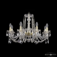 Подвесная люстра Bohemia Ivele Crystal 1402/8/240 G