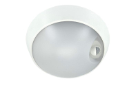 Светильник светодиодный WP 15 C 12W OP 840 D220 WH MDM 220х80мм 12Вт 4000К IP54 ЖКХ круглый пылевлагозащ. с датчиком движ. бел. Русский Свет 15071523453