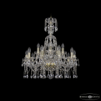 Подвесная люстра Bohemia Ivele Crystal 1413/10+5/220/XL-74 G