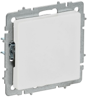 Заглушка BRITE МЗ10-БрАБ с суппортом механизм арктич. бел. IEK BR-PL10-K91