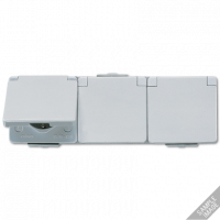 Розетка штепсельная Schuko Jung 623NAW