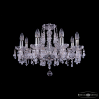 Подвесная люстра Bohemia Ivele Crystal 1410/8/195 Ni V0300