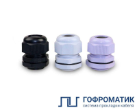 Сальник MG25 d12-15мм IP68 пластик. черн. ГОФРОМАТИК zeta30873