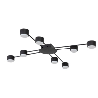 Потолочные люстры Arte Lamp Tracy A1527PL-8BK