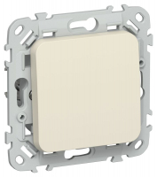 Выключатель 1-кл. СП FLITE ВС11-1-0-ФлСл 10А механизм сливочный IEK FI-V10-0-10-1-K86