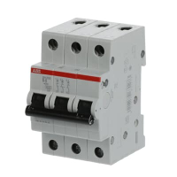 Автоматический выключатель 3п SH203 B6  6,0кА ABB 2CDS213001R0065