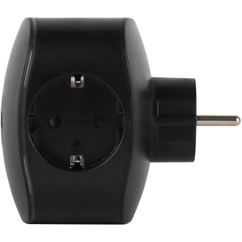 Разветвитель 3-м SP-3e-3USBAC-B + 3 USB A+C с заземл. со шторками 16А черн. Эра Б0069082