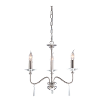 Подвесная люстра Elstead Lighting Finsbury park FP3-POL-NICKEL
