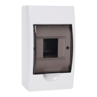 Бокс модульный накладной PDB/W 1004 WH (ЩРН-П- 4) IP41 пластик. JazzWay 5071643