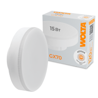 Светодиодная лампа WOLTA 15Вт 4000K GX70 матовая WSTD-GX-15W4KGX70