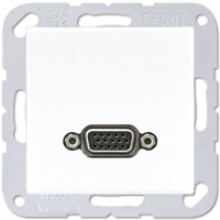 Розетка VGA Jung MAA1102WW