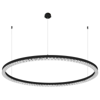 Подвесная люстра Arlight SP-DIAMOND-R1050-60W Day4000 (BK, 45 deg, 230V, TRIAC) 054489