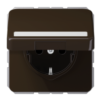 Розетка штепсельная Schuko Jung CD1520BFNAKLBR
