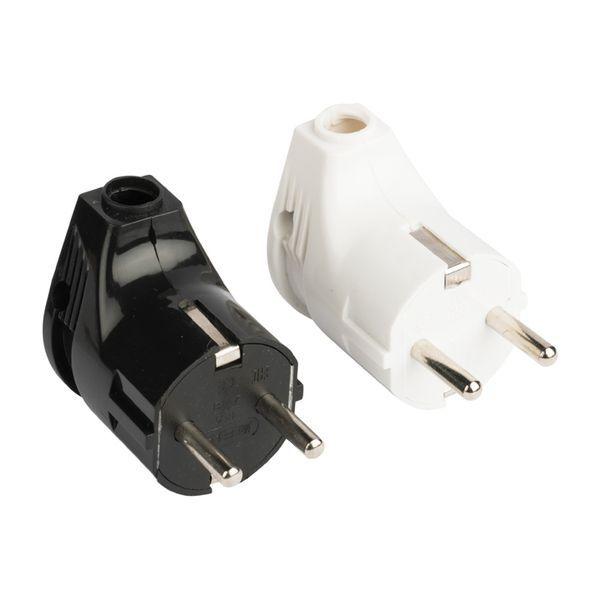 Вилка угловая 16А 250В с заземл. бел. EKF AVY16-10 Вилка угловая 16А 250В с заземл. бел. EKF AVY16-10