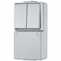 Розетка штепсельная Schuko Jung 675W