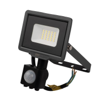 Прожектор светодиодный PFL-C3 SENSOR 20Вт 6500К IP65 ДО закален. прозр. стекло датчик движения инфракрасный Pro JazzWay 5026926A
