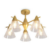 Люстра на штанге Freya Blissa FR5588CL-05BZ