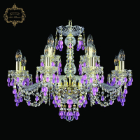 Подвесная люстра Art Classic 11.24.8+4.220.Gd.V7010