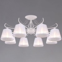 Люстра на штанге Illumico IL9482-8CSQ-25WT ELITE