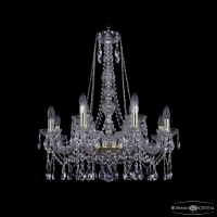 Подвесная люстра Bohemia Ivele Crystal 1413/8+4/220/h-73 G