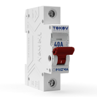 Выключатель нагрузки модульный 1п 40А PRIZMA TOKOV ELECTRIC TKE-PZ60-MDSI-1-40 Выключатель нагрузки модульный 1п 40А PRIZMA TOKOV ELECTRIC TKE-PZ60-MDSI-1-40