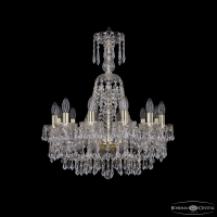 Подвесная люстра Bohemia Ivele Crystal 1403/12/195/XL-65 G