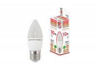 Лампа светодиодная TDM Electric Народная E27 10W 3000K матовая SQ0340-1593