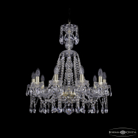 Подвесная люстра Bohemia Ivele Crystal 1413/10/220/XL-72 G