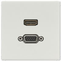 Розетка HDMI/VGA Jung MALS1173LG