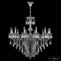 Подвесная люстра Bohemia Ivele Crystal AL78101/12/300 B CG