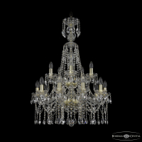Подвесная люстра Bohemia Ivele Crystal 1413/10+5/220/XL-92/2d G