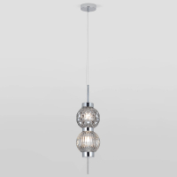 Подвесной светильник Eurosvet Plaza 50186/2 хром