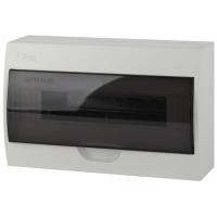 Бокс навесной ЩРН-П-15 15мод. IP41 пластик SIMPLE NO-box_simple-plastic_15_surface BOXS15 Эра Б0041526