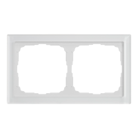 Рамка 2-м ArtGallery Pure органич. стекло бел. SE GAL320102