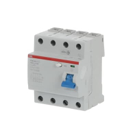 Выключатель дифференциального тока F204 A S-100/0,3 4-модульный ABB 2CSF204201R3900