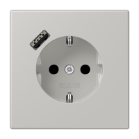 Розетка 2K+З USB Typ A Jung LC1520-18A205