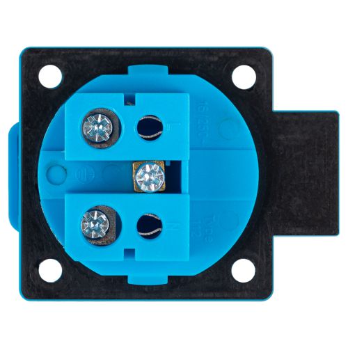 Розетка панельная СП R(PAN)-16-2P-PE-IP54 112 2Р+PЕ 16А 220В IP54 защ. крышка Эра Б0057937
