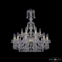 Подвесная люстра Bohemia Ivele Crystal 1409/12+6/240/XL-76 G