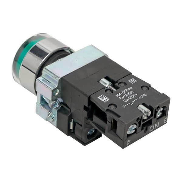 Кнопка BA31 с подсветкой 24В зел. NO PROxima EKF xb2-bw31-24
