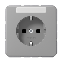 Розетка штепсельная Schuko Jung CD1520NAGR