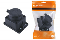 Розетка настенная с заглушкой TDM Electric SQ0612-0003