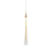 Подвесной светильник Delight Collection Teardrop 20592P-1 gold