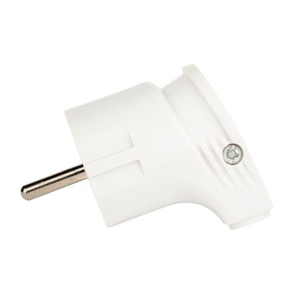 Вилка угловая 16А 250В с заземл. бел. EKF AVY16-10 Вилка угловая 16А 250В с заземл. бел. EKF AVY16-10