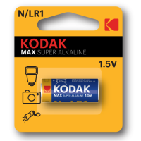 Элемент питания алкалиновый N/LR1 1.5В MAX SUPER Alkaline (блист.1шт) 30396012-RU1 KODAK Б0012842