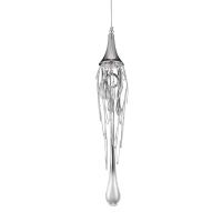 Подвесной светильник Delight Collection Goddess Tears P68009S-1H chrome